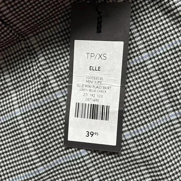 ✨🆕dynamite🆕✨ | Elle blue  plaid mini skirt - Picture 7 of 10